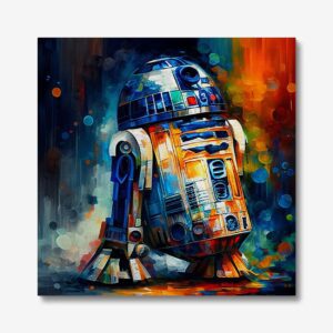 R2D2 canvas print