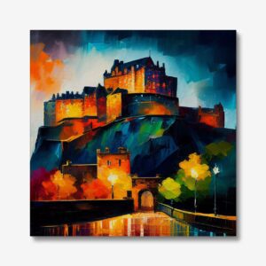 Edinburgh Castle Canvas