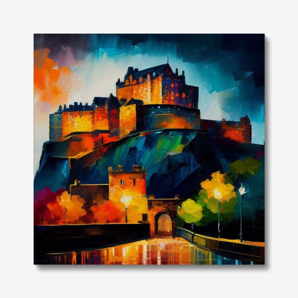 Edinburgh Castle Canvas
