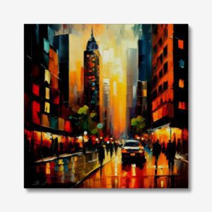 New York canvas print