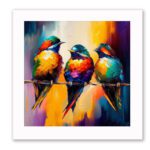 birds framed print