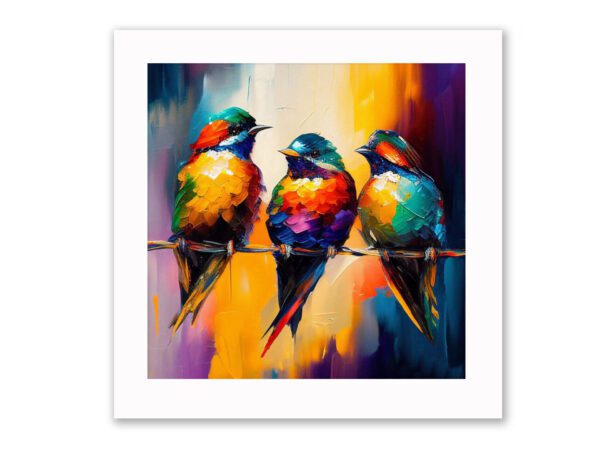 birds framed print