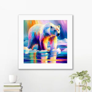 Polar Bear framed print